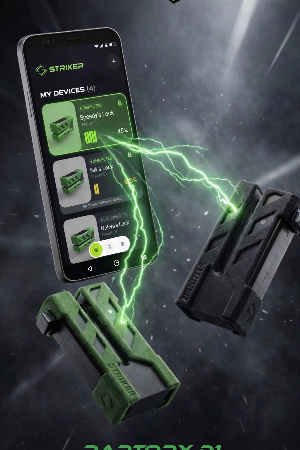 Striker RaptorX D1 Smart Disc Lock: Limited Pre-Order £149