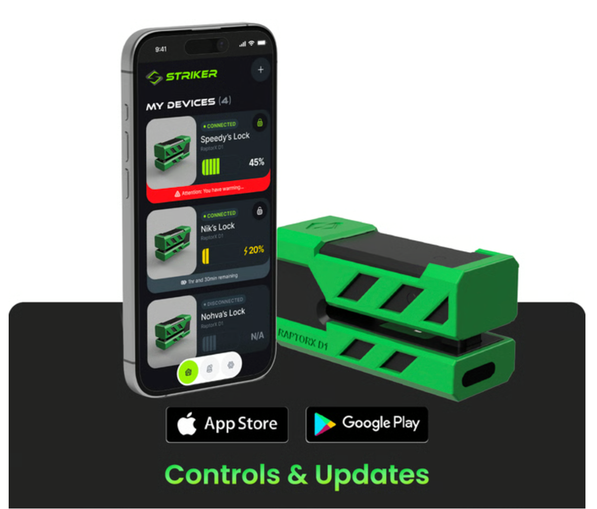 RaptorX D1 Disc Lock: Pre-Order [£149 + Bracket MCL Offer]